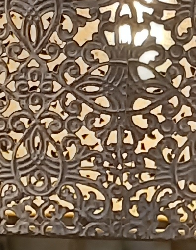 detalle lampara hindú manali