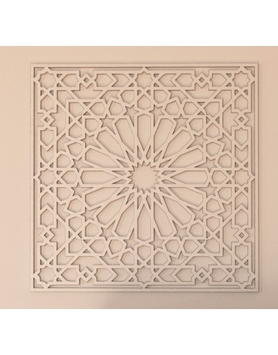 celosía árabe de pared mandala decorativo