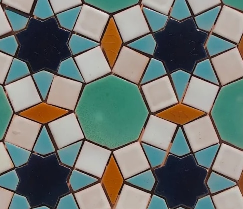 mosaico cerámica arabe andaluza Sevilla