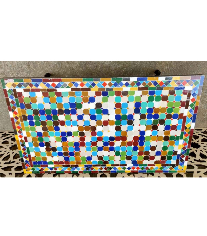 mesa mosaico exterior multicolor modelo Arrayanes