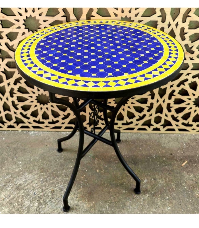 mesa exterior árabe de mosaico modelo Anfa