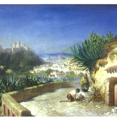 poster de vistas de la Alhambra