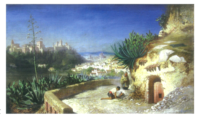 poster de vistas de la Alhambra