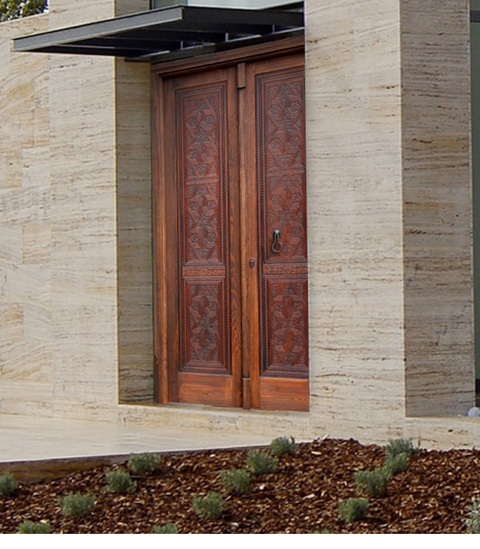 puerta exterior árabe andalusí