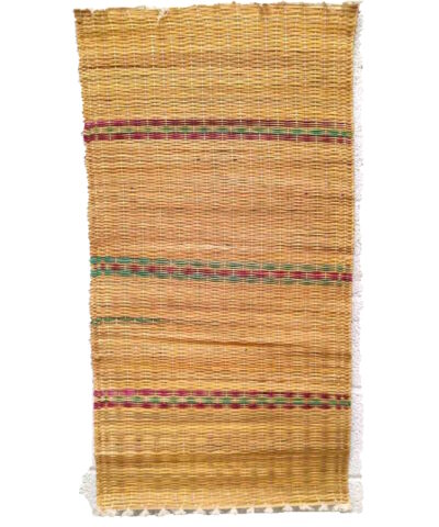 alfombra marroquí de esparto y algodón modelo cabilia bereber