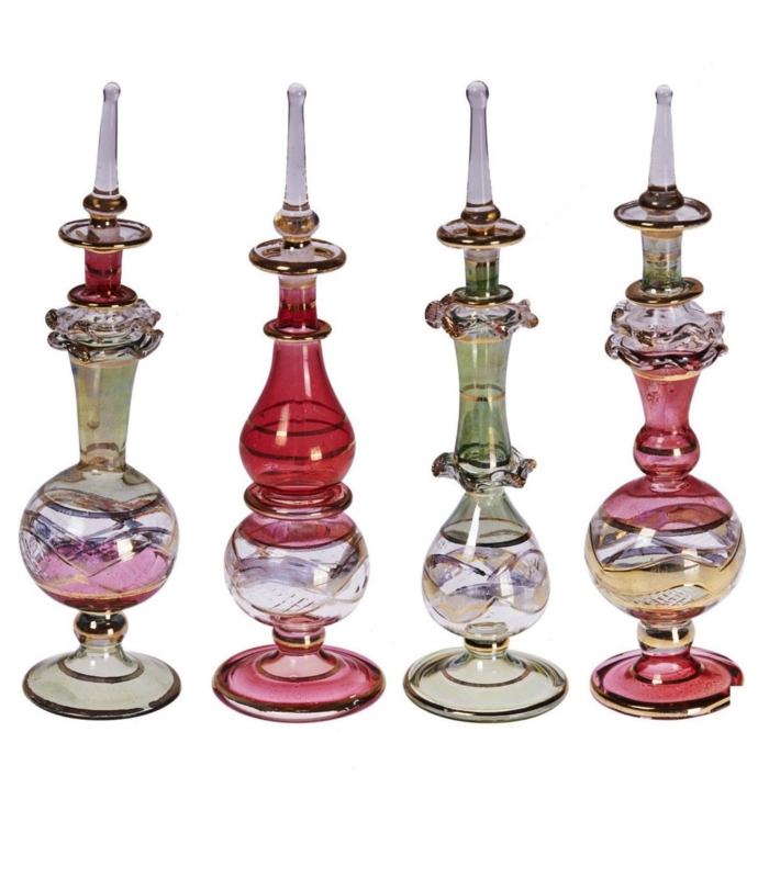 perfumeros de cristal de murano árabes