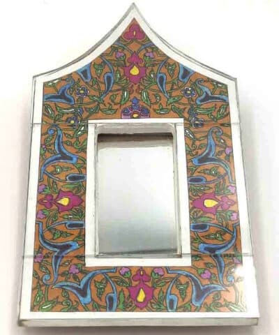 espejo decorativo marroqui estilo floral árabe