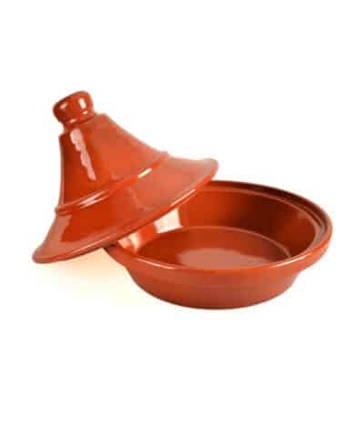 tajin de cerámica tradicional color marrón