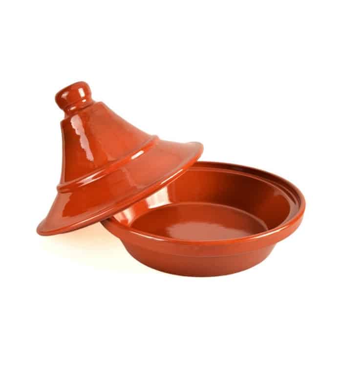 tajin de cerámica tradicional color marrón