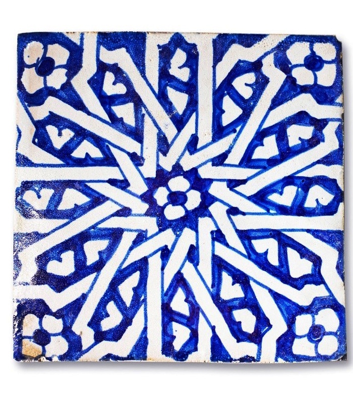 azulejo marroquí Fes laceria clasica árabe